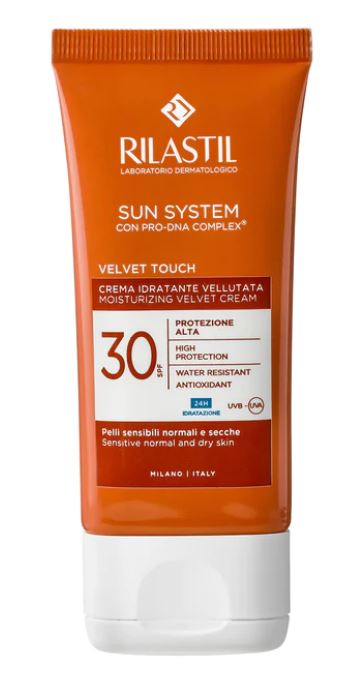 RILASTIL SUN SYSTEM PHOTO PROTECTION TERAPY SPF 30 CREMA VELLUTANTE 50 ML - Farmadillo