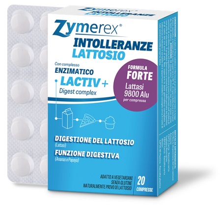 ZYMEREX INTOLLERANZE LATTOSIO 20 COMPRESSE RIVESTITE - Farmadillo