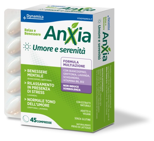 DYNAMICA ANXIA UMORE E SERENITA' 45 COMPRESSE - Farmadillo
