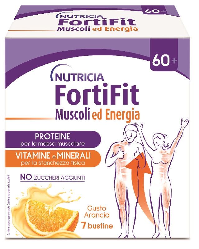 FORTIFIT MUSCOLI&ENERGIA ARANCIA 7 BUSTINE - Farmadillo