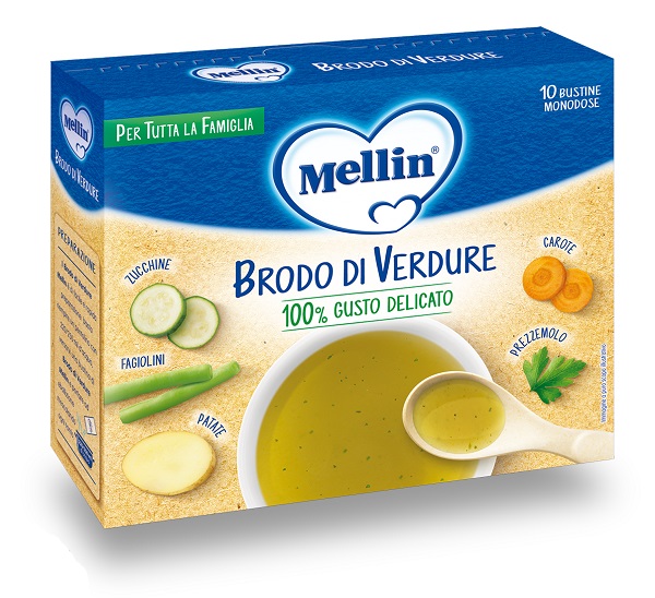 MELLIN BRODO DI VERDURE 10 X 8 G - Farmadillo