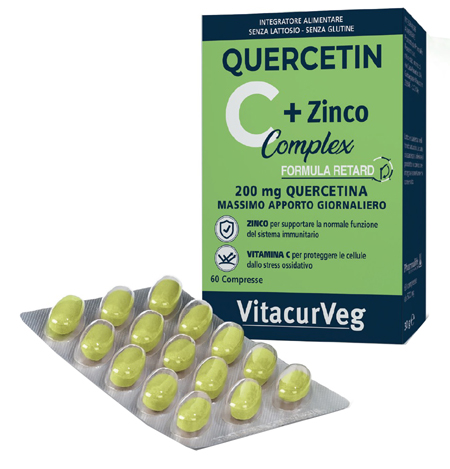 QUERCETIN C COMPLEX 60 COMPRESSE - Farmadillo