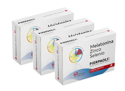 MELATONINA ZINCO SELENIO PROMO PACK 3 PEZZI - Farmadillo