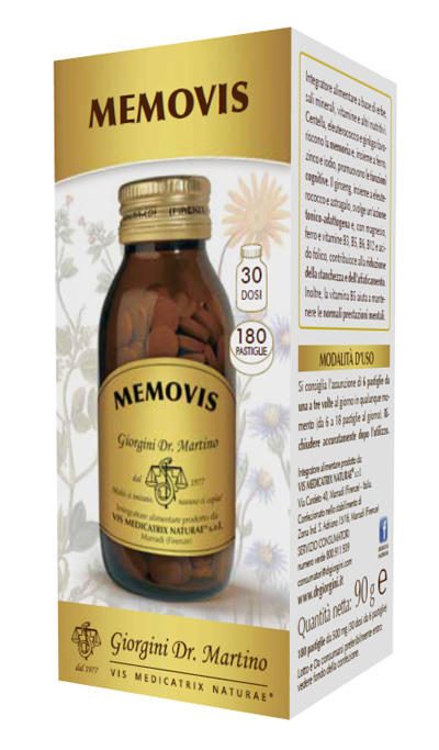 MEMOVIS 180 PASTIGLIE - Farmadillo