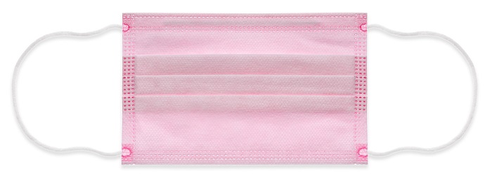 MYMASK PRO TIPO II KIDS MASCHERINA CHIRURGICA A 3 STRATI 10 PEZZI ROSA - Farmadillo