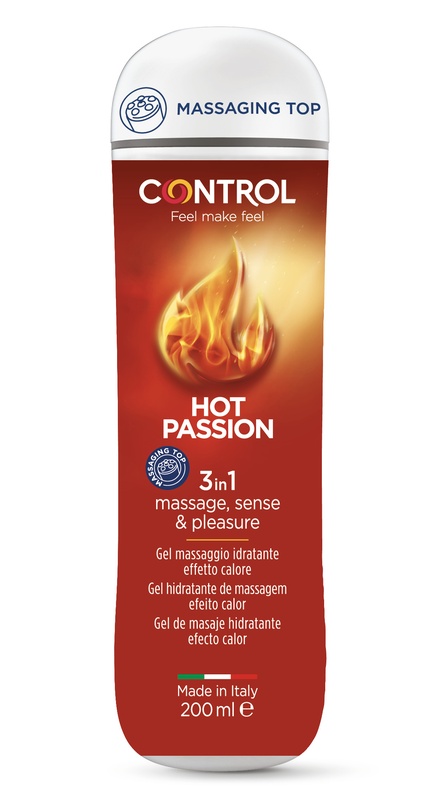 CONTROL HOT PASSION MASSAGE GEL 3 IN 1 - Farmadillo