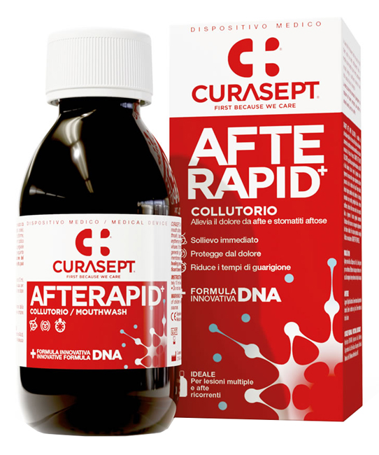 CURASEPT COLLUTORIO AFTE RAPID DNA 125 ML - Farmadillo