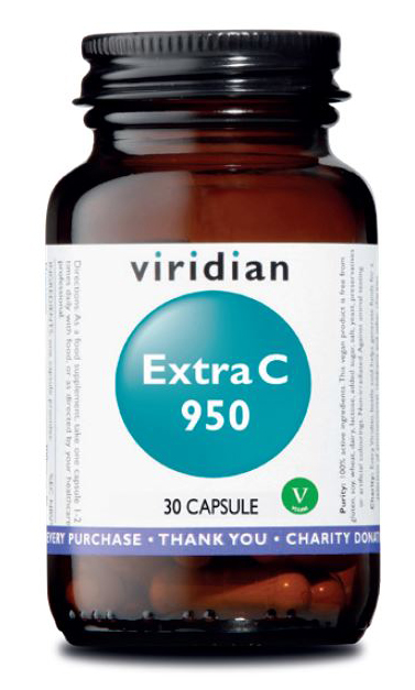 VIRIDIAN EXTRA C 950 30 CAPSULE - Farmadillo