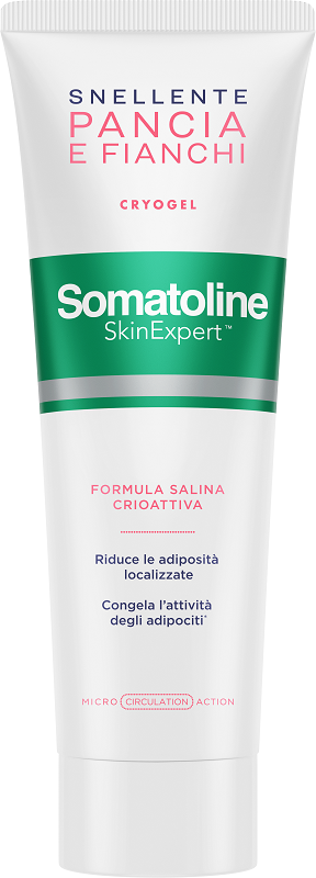 SOMATOLINE SKIN EXPERT SNELLENTE PANCIA FIANCHI CRYOGEL 250 ML - Farmadillo