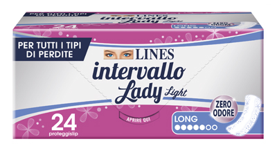 LINES INTERVALLO LADY LIGHT LONG 24 PEZZI - Farmadillo