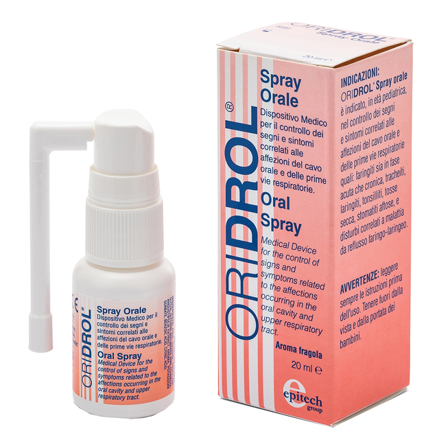 ORIDROL SPRAY ORALE 20 ML - Farmadillo