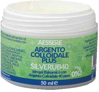 ARGENTO COLLOIDALE PLUS SILVERUB40 40PPM 50 ML - Farmadillo