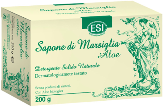 ESI SAPONE DI MARSIGLIA ALOE 200 G - Farmadillo