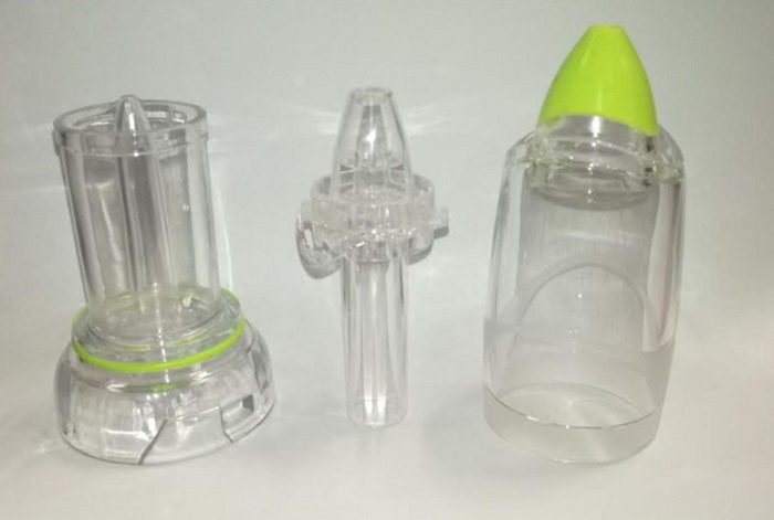 KIT DI RICAMBIO COMPLETO RINOWASH EGO CON VASCHETTA PORTAFARMACO + ATOMIZZATORE + GUARNIZIONE DI TENUTA + CAMPANA ESTERNA - Farmadillo