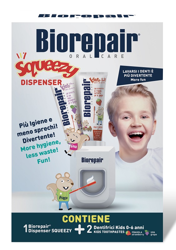 BIOREPAIR SQUEEZE DISPENSER + 2 KIDS 50 ML - Farmadillo