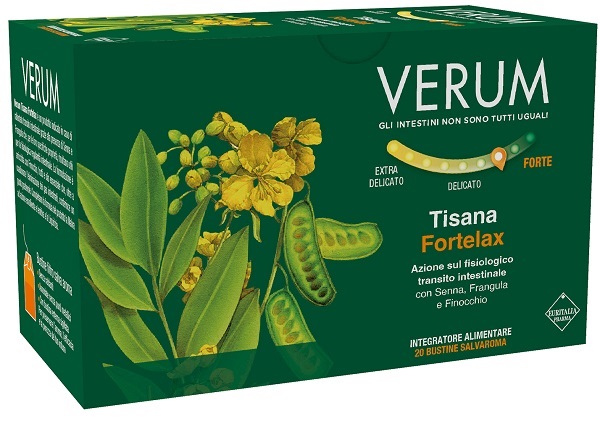 VERUM FORTELAX TISANA 20 FILTRI - Farmadillo