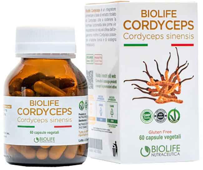 BIOLIFE CORDYCEPS 60 CAPSULE - Farmadillo