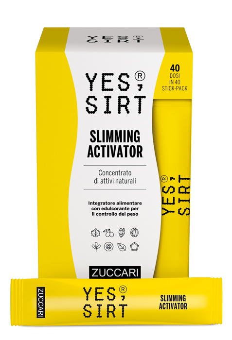 YES SIRT SLIMMING ACTIVATOR 40 STICKPACK DA 2,5 G - Farmadillo