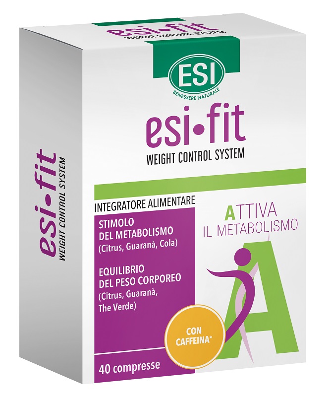 ESI FIT ATTIVA CON CAFFEINA 40 COMPRESSE - Farmadillo