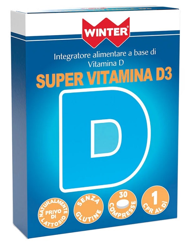 WINTER SUPER VITAMINA D3 30 COMPRESSE - Farmadillo