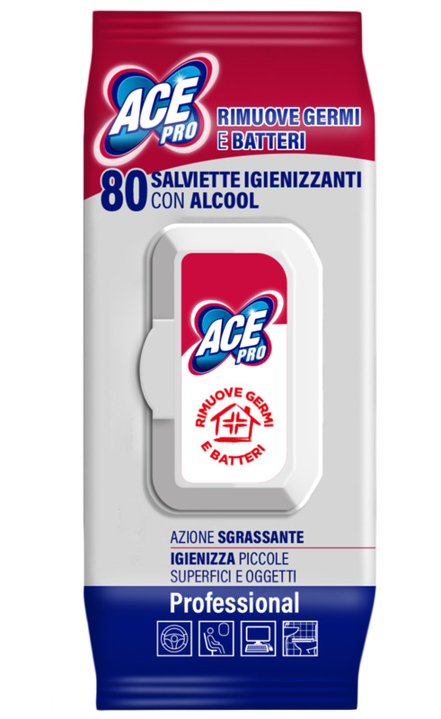 ACE PRO SALVIETTE PICCOLE SUPERFICI 80 PEZZI - Farmadillo