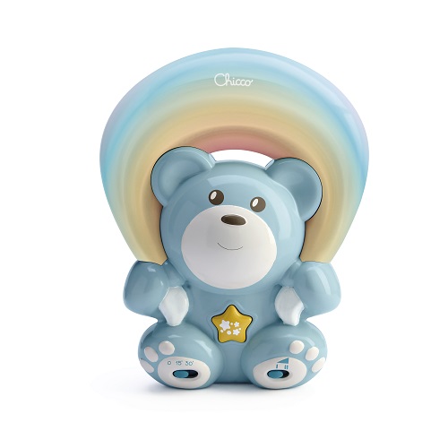 CHICCO GIOCO FD RAINBOW BEAR BLUE - Farmadillo