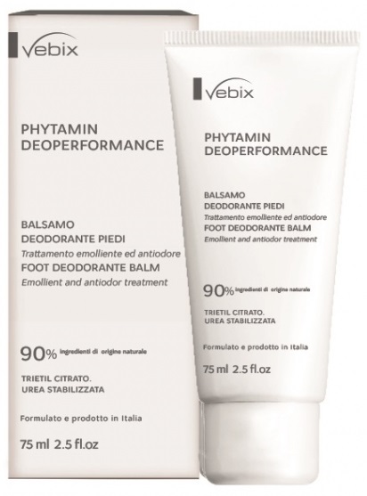 VEBIX PHYTAMIN E DEO PERFORMANCE BALSAMO PIEDI 24H-75ML - Farmadillo