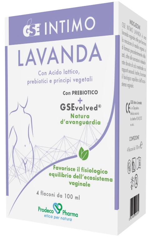 GSE INTIMO LAVANDA 4 FLACONI DA 100 ML - Farmadillo