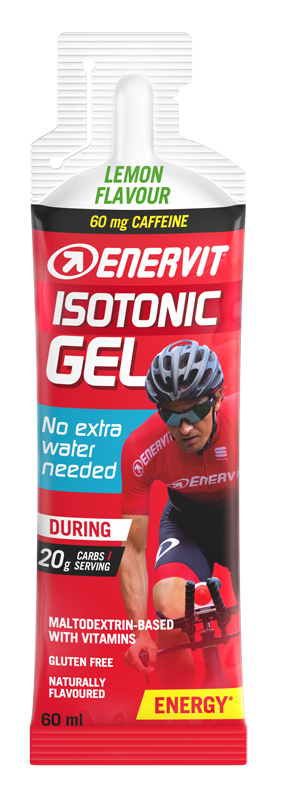 ENERVIT SPORT ISOTONIC GEL LIMONE CON CAFFEINA 60 ML - Farmadillo