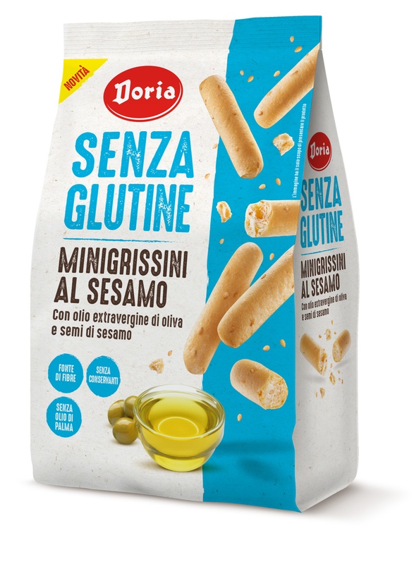 DORIA MINIGRISSINI SESAMO 150 G - Farmadillo