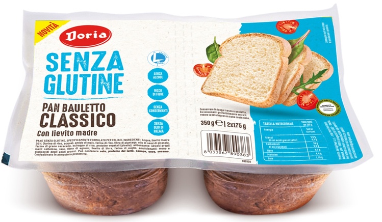 DORIA PAN BAULETTO CLASSICO 2X175 G - Farmadillo