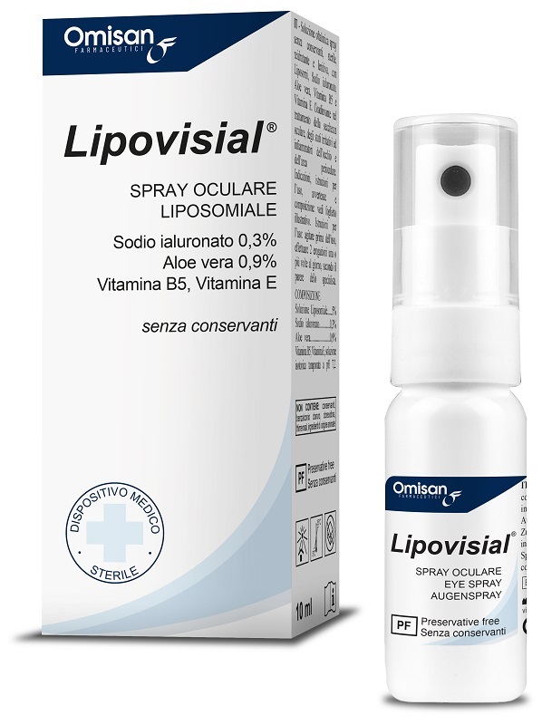 SPRAY OCULARE LIPOSOMIALE LIPOVISIAL 10 ML - Farmadillo