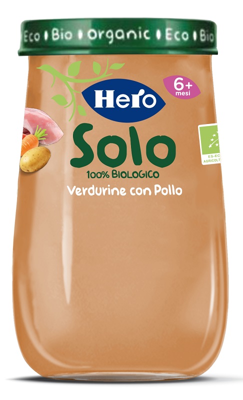 HERO BABY SOLO OMOGENEIZZATO POLLO VERDURE 190 G - Farmadillo