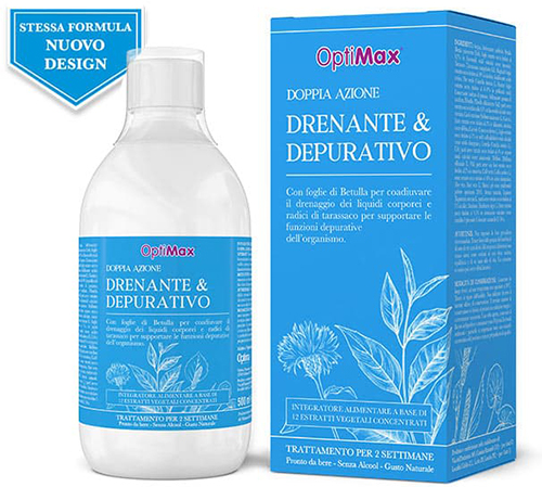 OPTIMAX DRENANTE DEPURATIVO 500 ML - Farmadillo
