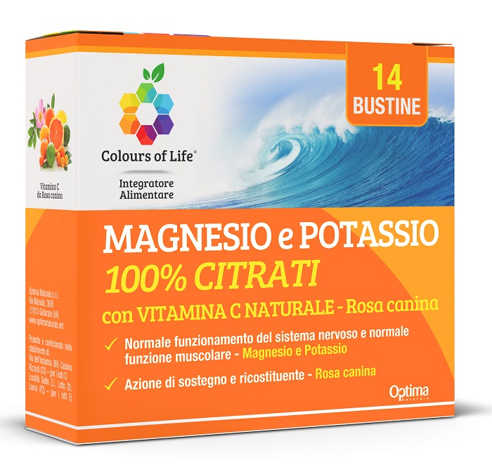 MAGNESIO POTASSIO VIT C 14 BUSTINE - Farmadillo