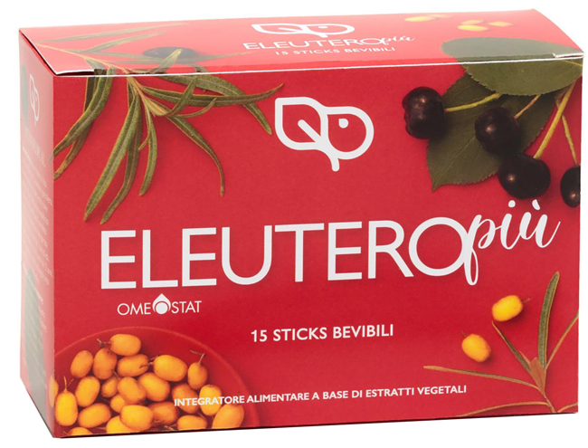 ELEUTEROPIU' OMEOSTAT 15 STICK - Farmadillo