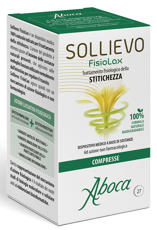 SOLLIEVO FISIOLAX 27 COMPRESSE - Farmadillo