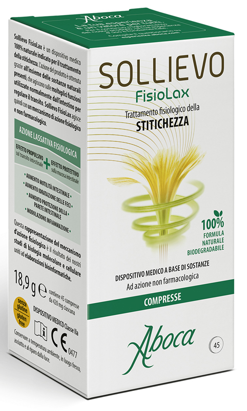 SOLLIEVO FISIOLAX 45 COMPRESSE - Farmadillo