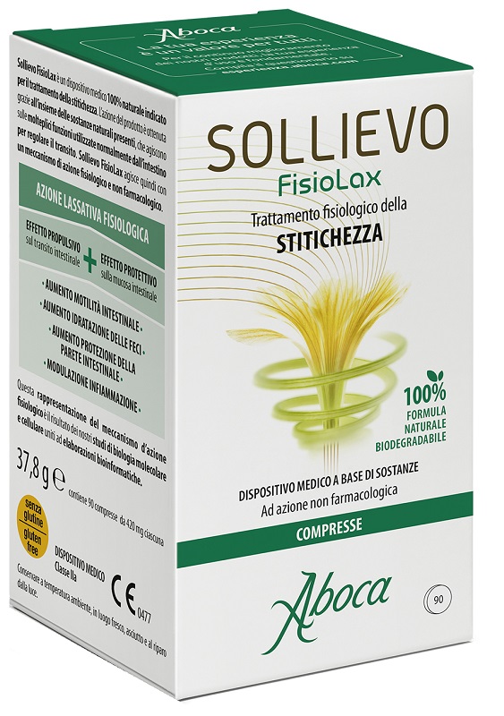 SOLLIEVO FISIOLAX 90 COMPRESSE - Farmadillo