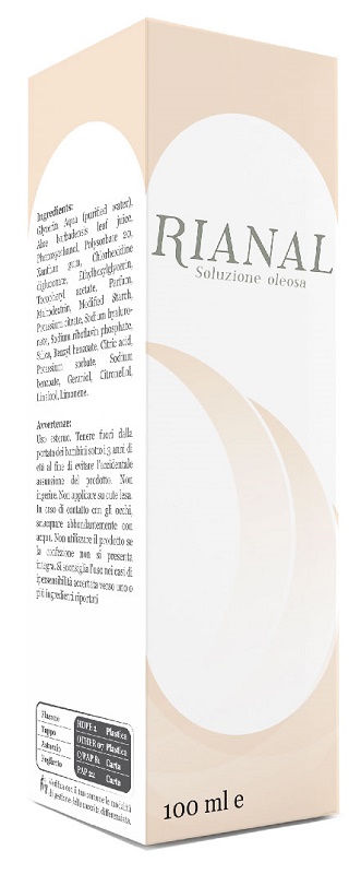 RIANAL SOLUZIONE OLEOSA 100 ML - Farmadillo