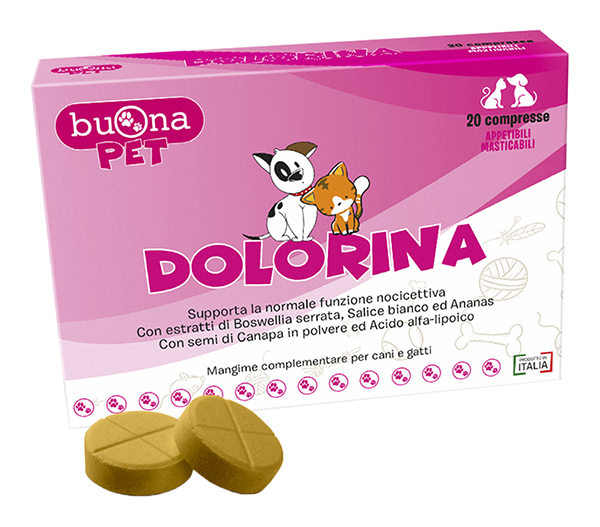 DOLORINA 20 COMPRESSE NUOVA FORMULA - Farmadillo