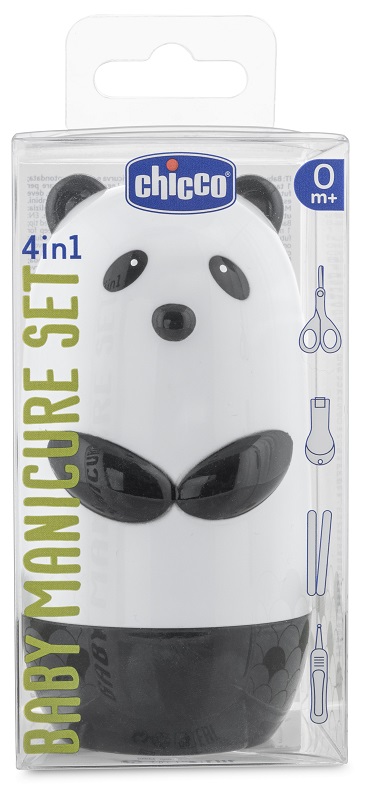CHICCO SET MANI RIGIDO PANDA - Farmadillo