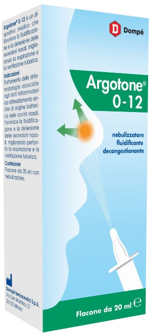 ARGOTONE 0-12 SPRAY NASALE 20 ML - Farmadillo