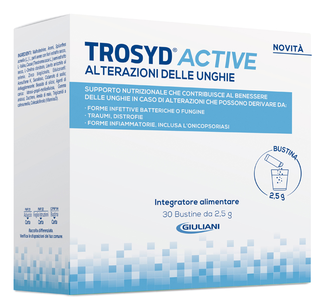 TROSYD ACTIVE ALTERAZIONI UNGHIE 30 BUSTINE - Farmadillo