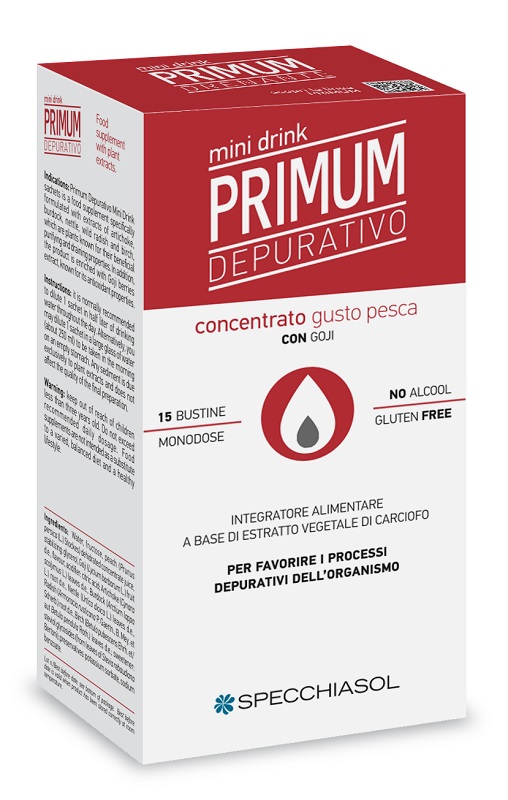 PRIMUM DEPURATIVO MINIDRINK PESCA 15 STICK DA 10 ML - Farmadillo