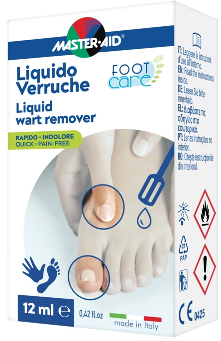 GEL VERRUCHE MASTER-AID FOOTCARE 12 ML E2 - Farmadillo
