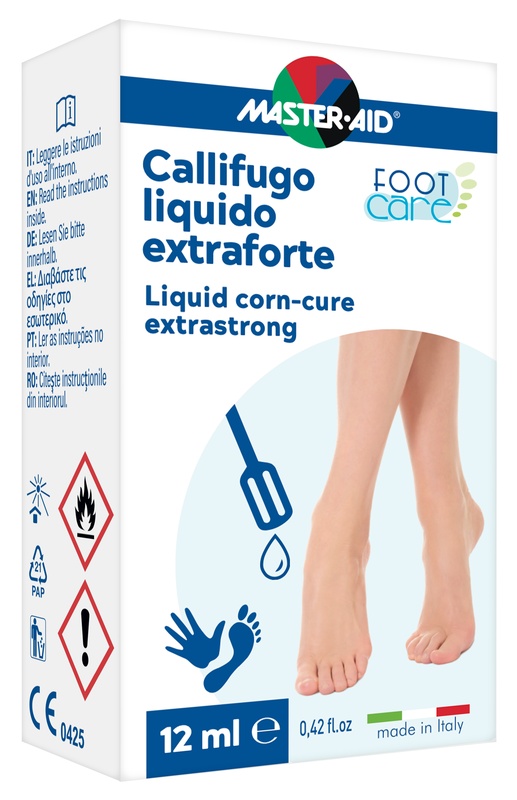 CEROTTO CALLIFUGO MASTER-AID FOOTCARE LIQUIDO 12 ML B4 - Farmadillo