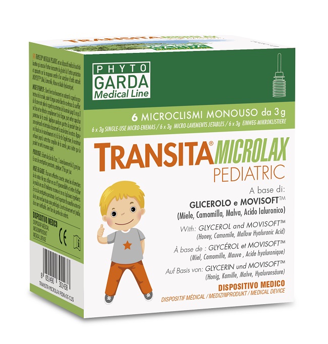 TRANSITA MICROLAX PEDIATRIC 6 MICROCLISMI DA 3 G - Farmadillo