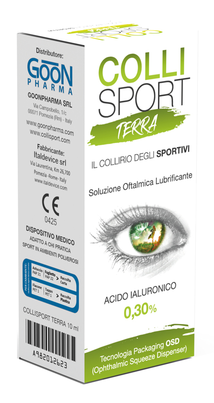 COLLISPORT TERRA SOLUZIONE OFTALMICA LUBRIFICANTE 10 ML - Farmadillo