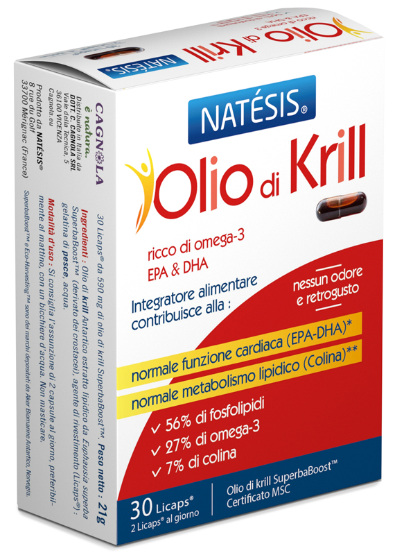 OLIO DI KRILL 30 CAPSULE - Farmadillo